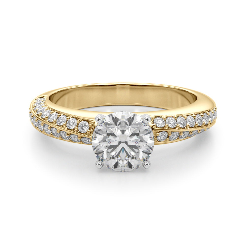 Classic Pave Remount Engagement Ring