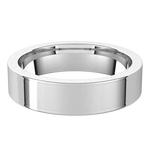 Load image into Gallery viewer, Flat Comfort Fit Wedding Band
