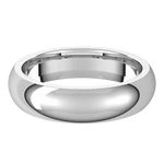 Load image into Gallery viewer, Half Round Men’s Classic Wedding Band
