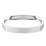 Load image into Gallery viewer, Square Mens Classic Wedding Band
