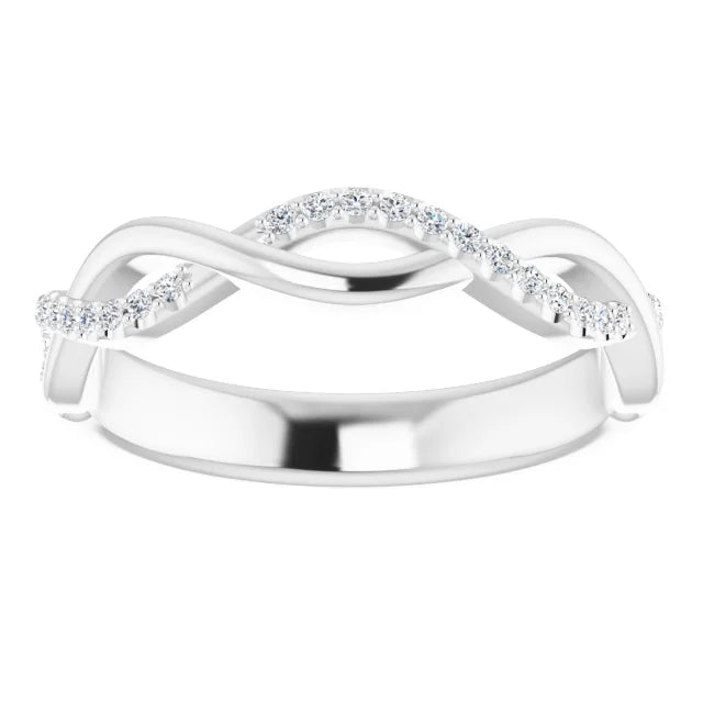 Infinity Anniversary Band For Her
