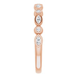 Load image into Gallery viewer, Marquise Diamond Women’s Anniversary Band
