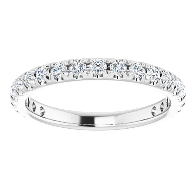French Set Diamond Anniversary Band for Her