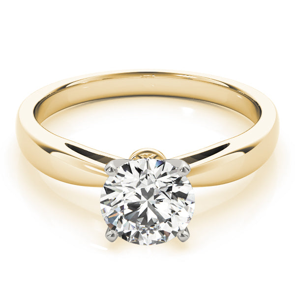 Round Cut Solitaire Diamond Engagement Ring