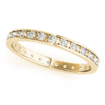 Load image into Gallery viewer, Channel Set Eternity Band For Women
