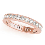 Load image into Gallery viewer, Channel Set Round Diamond Eternity Band
