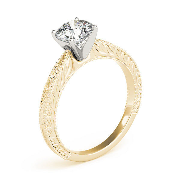 Solitaire Round Remount Engagement Ring