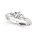 Two Diamond Engagement Ring For Women