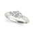 Two Diamond Engagement Ring For Women