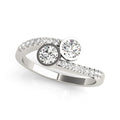 Two Stone Round Diamond Ring