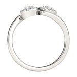 Load image into Gallery viewer, Two Stone Round Diamond Halo Ring
