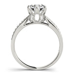 Load image into Gallery viewer, Pave Round Diamond Engagement Ring
