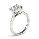 Load image into Gallery viewer, Round Cut Diamond Halo Engagement Ring
