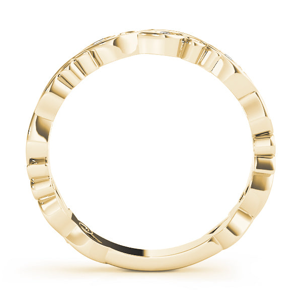 Stackable Wedding Anniversary Band for Women