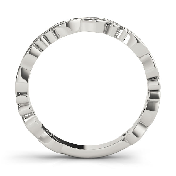 Stackable Wedding Anniversary Band for Women