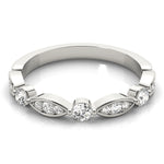 Load image into Gallery viewer, Women’s Stackable Wedding Anniversary Band

