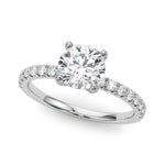 Load image into Gallery viewer, Stellar Round Lab Grown Diamond Engagement Ring
