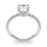 Load image into Gallery viewer, Stellar Round Lab Grown Diamond Engagement Ring
