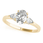 Load image into Gallery viewer, Oval &amp; Pear Lab Grown Diamond Ring
