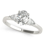 Load image into Gallery viewer, Oval &amp; Pear Lab Grown Diamond Ring
