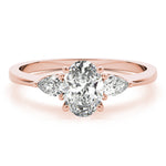 Load image into Gallery viewer, Oval &amp; Pear Lab Grown Diamond Ring
