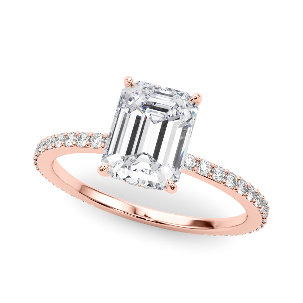 Legacy Emerald Cut Lab Grown Diamond Ring