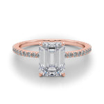 Load image into Gallery viewer, Legacy Emerald Cut Lab Grown Diamond Ring
