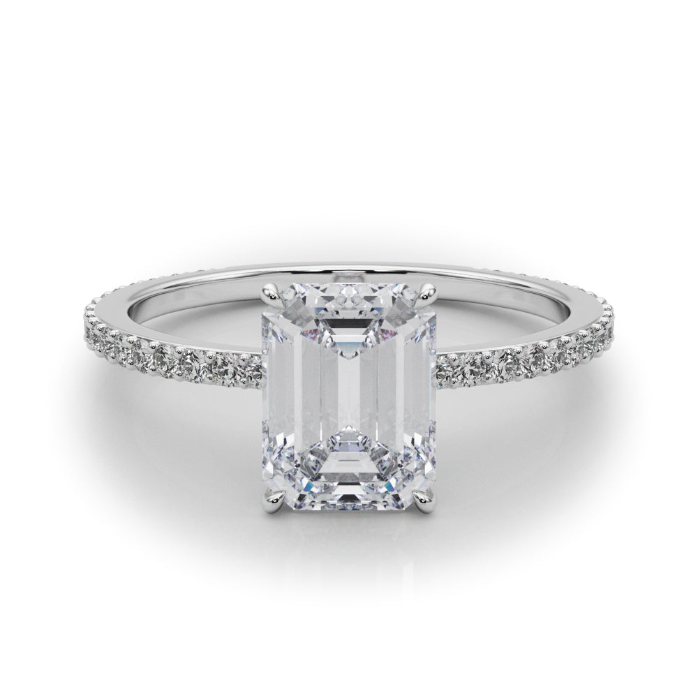 Legacy Emerald Cut Lab Grown Diamond Ring