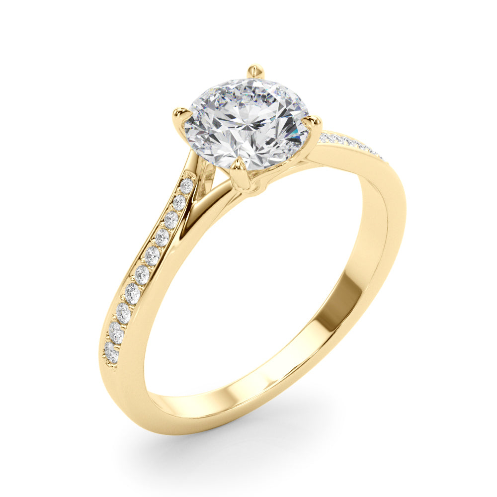 Celestial Split Shank Lab Grown Diamond Ring