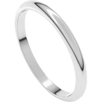 Load image into Gallery viewer, Half Round Classic Wedding Band For Women
