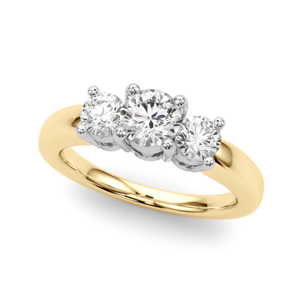 Celestial Trilogy Lab Grown Diamond Engagement Ring