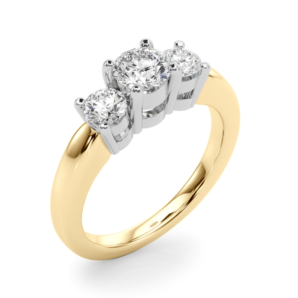 Celestial Trilogy Lab Grown Diamond Engagement Ring