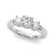 Celestial Trilogy Lab Grown Diamond Engagement Ring