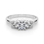 Load image into Gallery viewer, Romantic 4 Prong Lab Grown Diamond Engagement Ring
