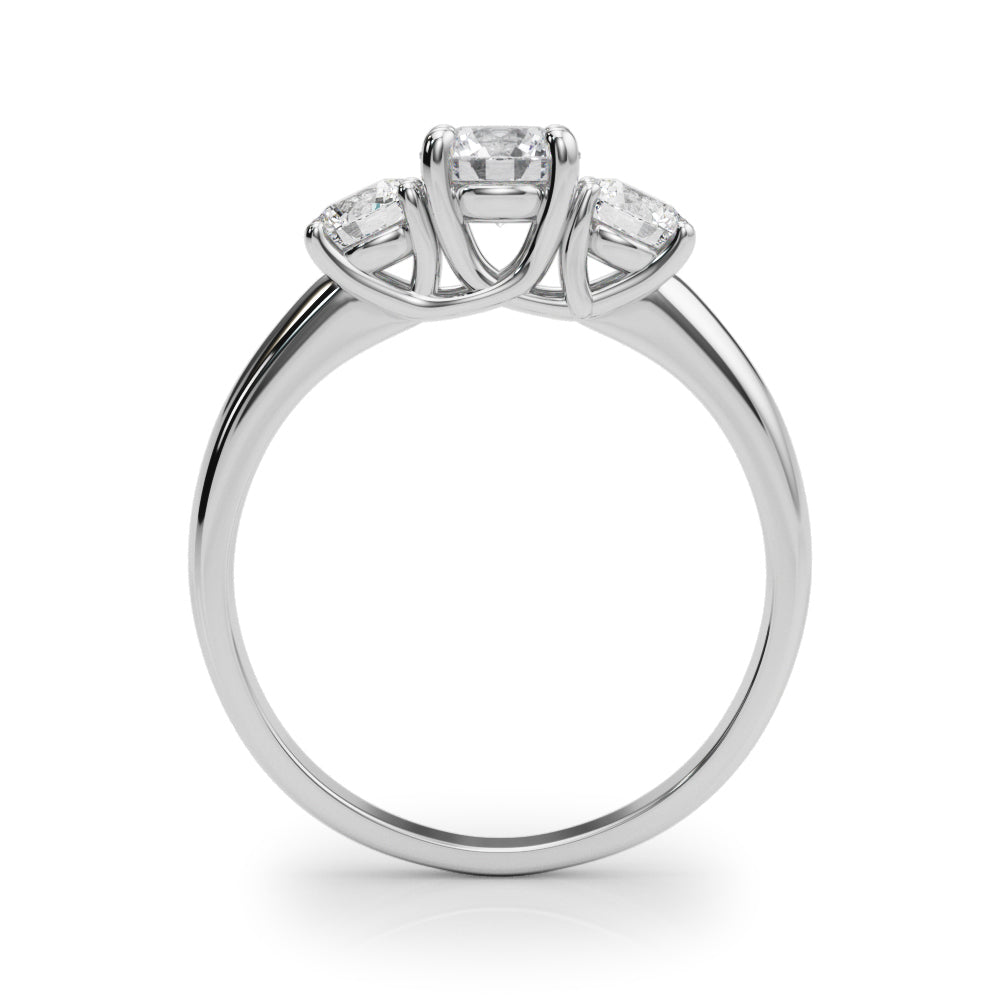 Romantic 4 Prong Lab Grown Diamond Engagement Ring