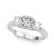 Romantic 4 Prong Lab Grown Diamond Engagement Ring