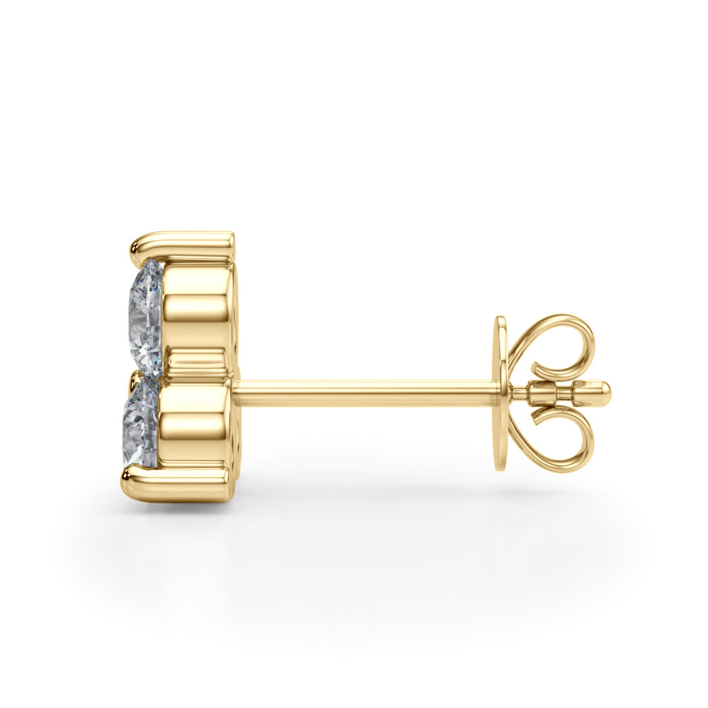 Trio Lab Grown Diamond Earrings for Women