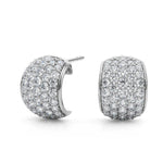 Load image into Gallery viewer, Radiant Lab Grown Round Diamond Fashion Earrings
