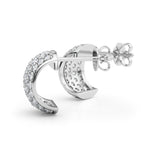 Load image into Gallery viewer, Radiant Lab Grown Round Diamond Fashion Earrings
